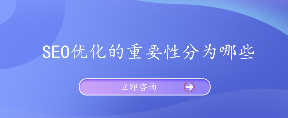 SEO优化的重要性分为哪些