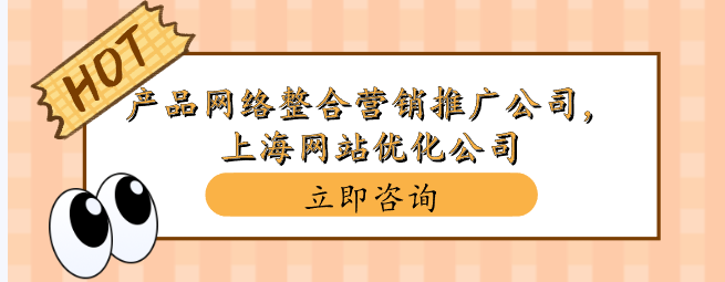 产品网络整合营销推广公司，上海网站优化公司